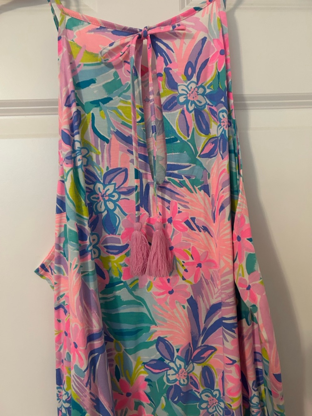 Lilly Pulitzer Pink Floral Tropical Shift Dress NWT - Picture 6 of 6